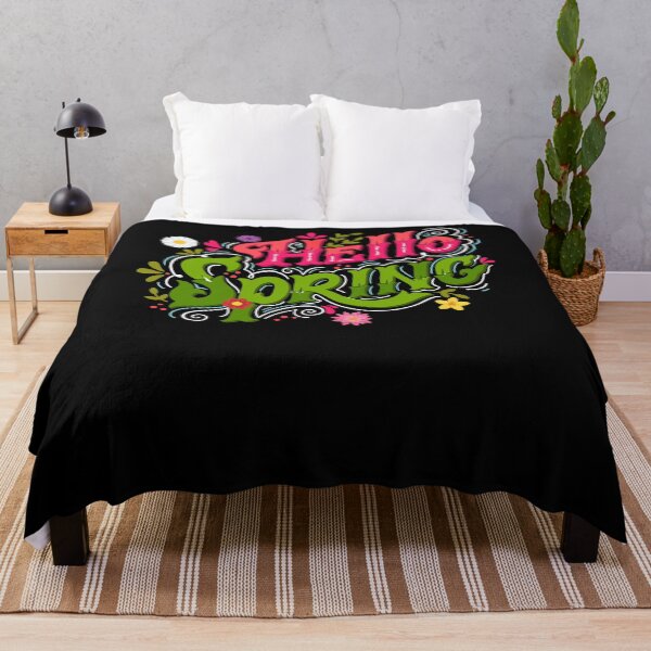Item preview, Hello Spring Flowers Bloom Floral First Day of Spring designed and sold by Dressed For Duty.