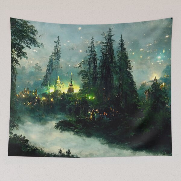Item preview, Walking into the forest of Elves designed and sold by AM FineArtPrints.