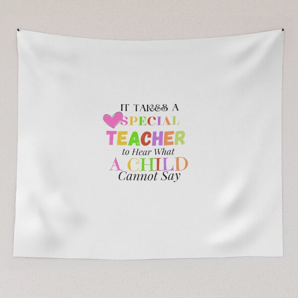 Item preview, It Takes a Special Teacher to Hear What a Child Cannot Say designed and sold by yassminishop.