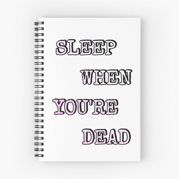 Item preview, sleep when.. sticker - Machine Gun Kelly designed and sold by alienspink.