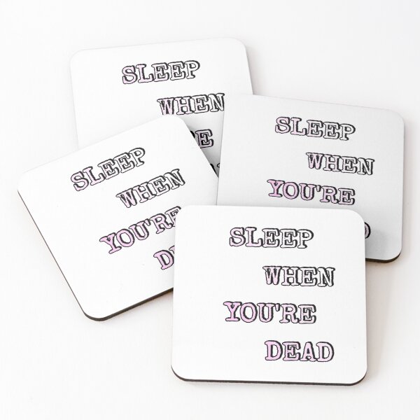 Item preview, sleep when.. sticker - Machine Gun Kelly designed and sold by alienspink.