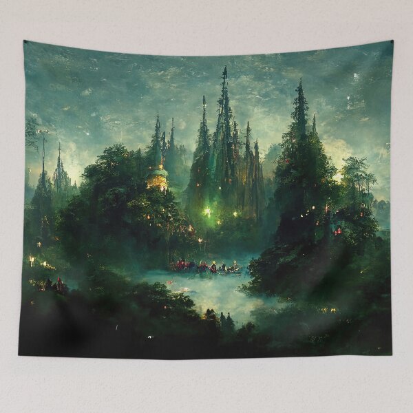 Item preview, Walking into the forest of Elves designed and sold by AM FineArtPrints.