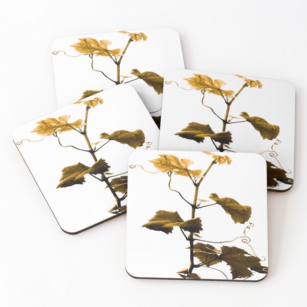 Item preview, Gold looking grape leaves designed and sold by Robert Elfferich.