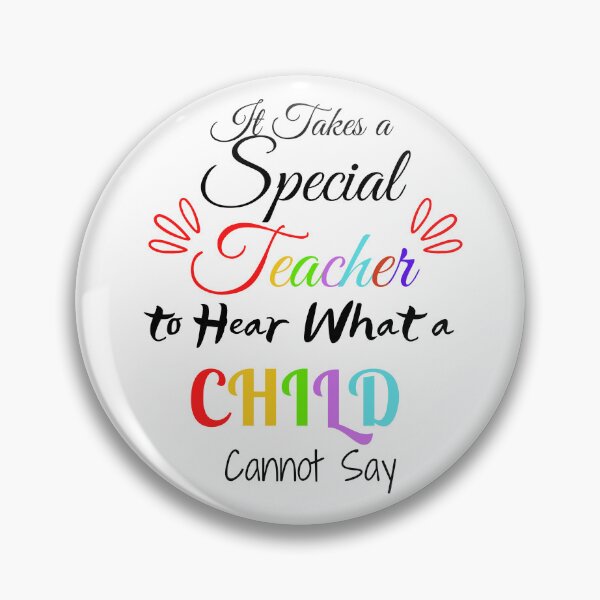 Item preview,  It Takes a Special Teacher to Hear What a Child Cannot Say designed and sold by yassminishop.
