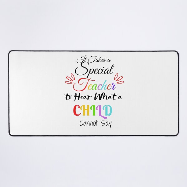 Item preview,  It Takes a Special Teacher to Hear What a Child Cannot Say designed and sold by yassminishop.