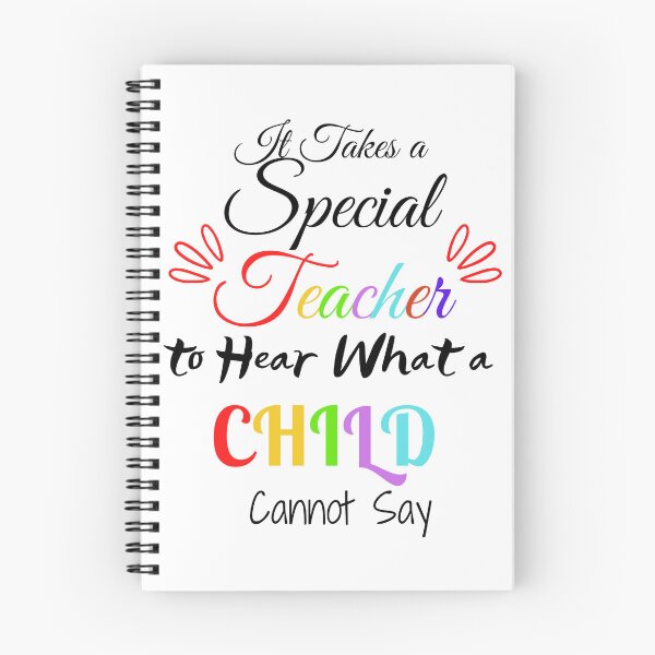 Item preview,  It Takes a Special Teacher to Hear What a Child Cannot Say designed and sold by yassminishop.