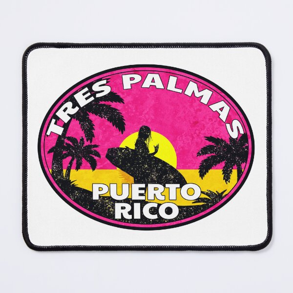 Item preview, Tres Palmas Beach Puerto Rico Rincon Laptop Bumper Surfing Surf  designed and sold by DESTINATIONS DECAL.