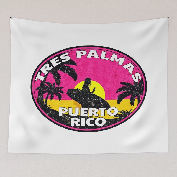 Item preview, Tres Palmas Beach Puerto Rico Rincon Laptop Bumper Surfing Surf  designed and sold by DESTINATIONS DECAL.