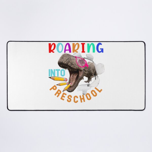 Item preview, Roaring into Preschool-Dinosaur Pink Glasses-T Rex designed and sold by DiensDesign.