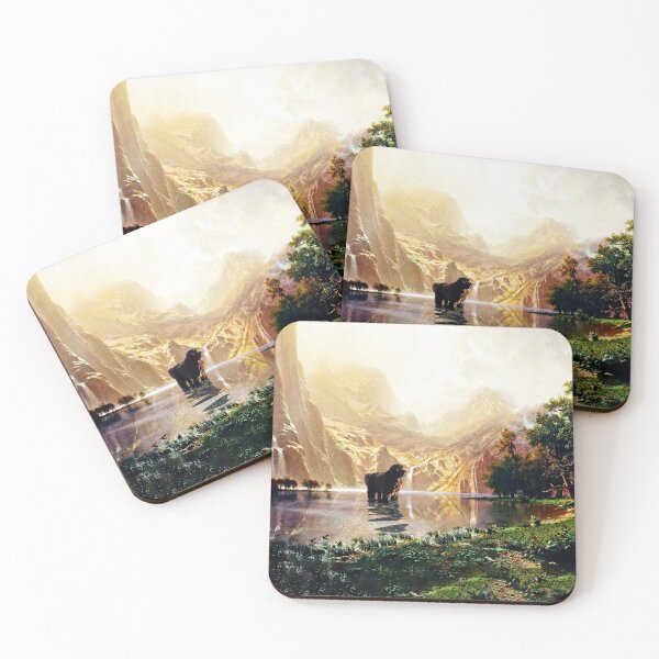 Item preview, Bierstadt con Newfie designed and sold by Christine Mullis.