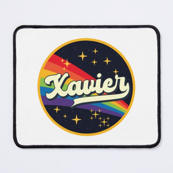 Item preview, Xavier Rainbow In Space Vintage Style designed and sold by TsCreationsCo.