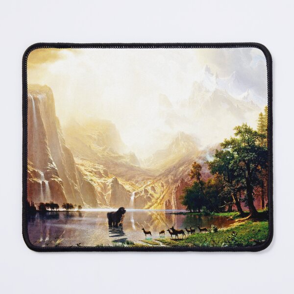 Item preview, Bierstadt with a Newfie designed and sold by Christine Mullis.