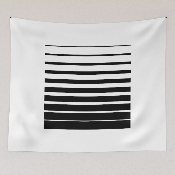 Item preview, Thin to Thick Lines in a Square Graphic (Black) designed and sold by STUDIO-72.