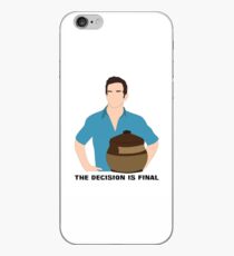 Jeff Probst The Decision is Final iPhone Case