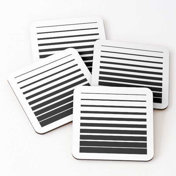Item preview, Thin to Thick Lines in a Square Graphic (Black) designed and sold by STUDIO-72.