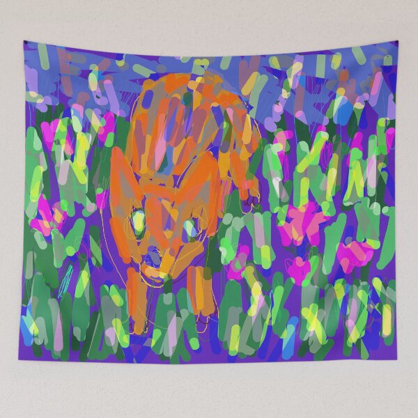 Item preview, dazzled dog designed and sold by ionotan.