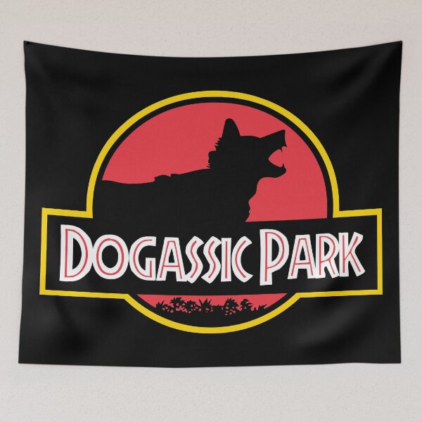 Item preview, Dogassic Park designed and sold by RatArt Designs.