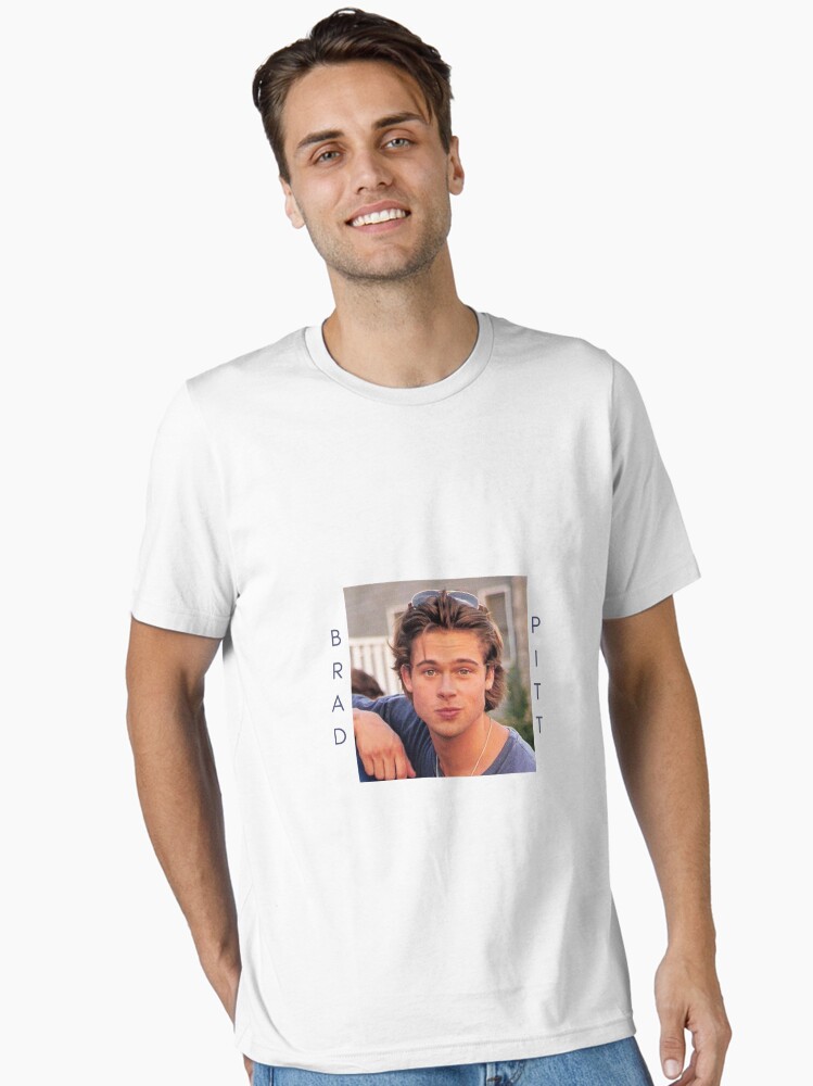 Camiseta esencial con la obra «Brad Pitt» de anadrw Redbubble