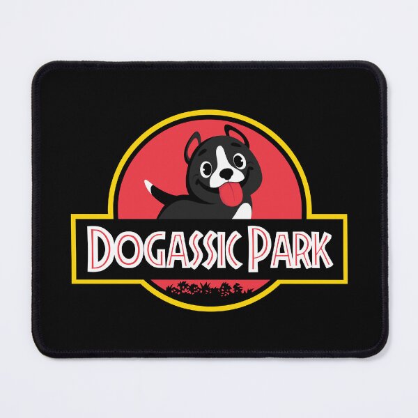 Item preview, Dogassic Park (doggy) designed and sold by RatArt Designs.