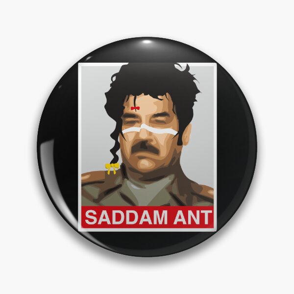 Item preview, A funny Saddam Ant Design designed and sold by peterpaz.