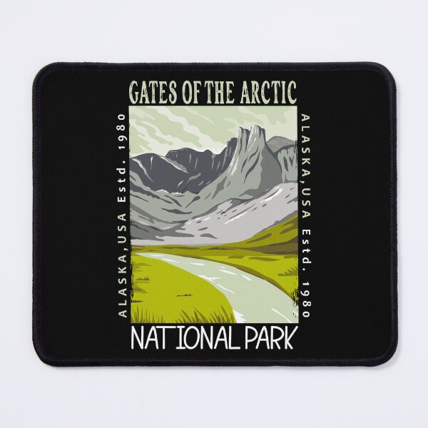 Item preview, Gates of the Arctic National Park Alaska Distressed designed and sold by KrisSidDesigns.