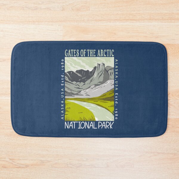 Item preview, Gates of the Arctic National Park Alaska Distressed designed and sold by KrisSidDesigns.