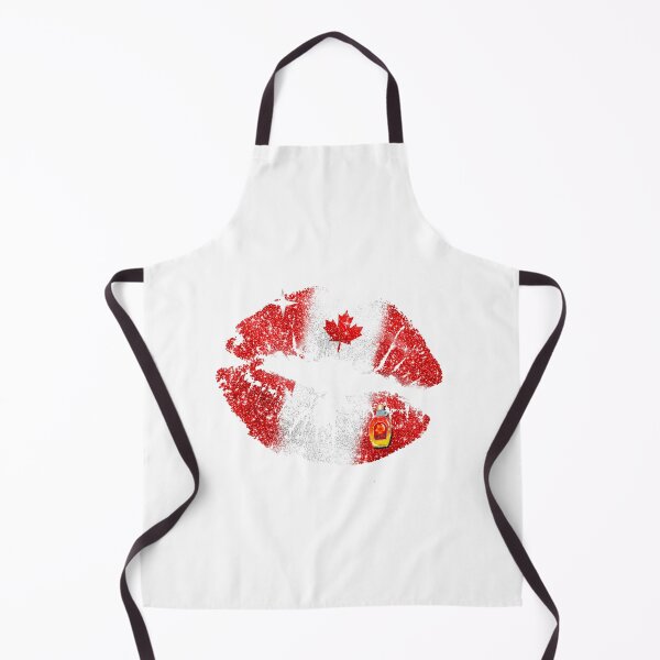 Item preview, Canada Flag Makeup Lipstick Kiss Mark Maple designed and sold by Jolly-Yosei.