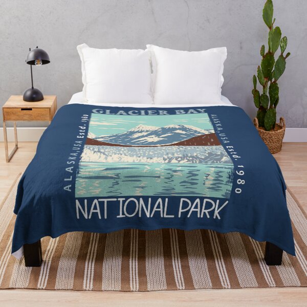 Item preview, Glacier Bay National Park Alaska Distressed designed and sold by KrisSidDesigns.