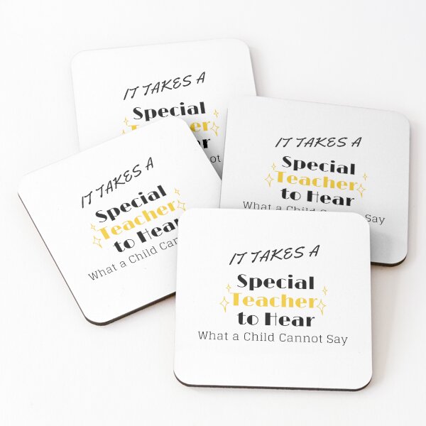 Item preview,   It Takes a Special Teacher to Hear What a Child Cannot Say designed and sold by yassminishop.