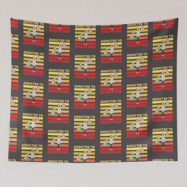 Item preview, Addicted to shopping. designed and sold by JockArts.