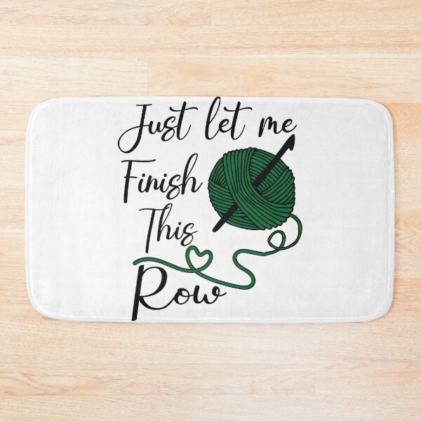 Item preview, Just Let Me Finish This Row Knitting Lovers designed and sold by Luna1Shop.
