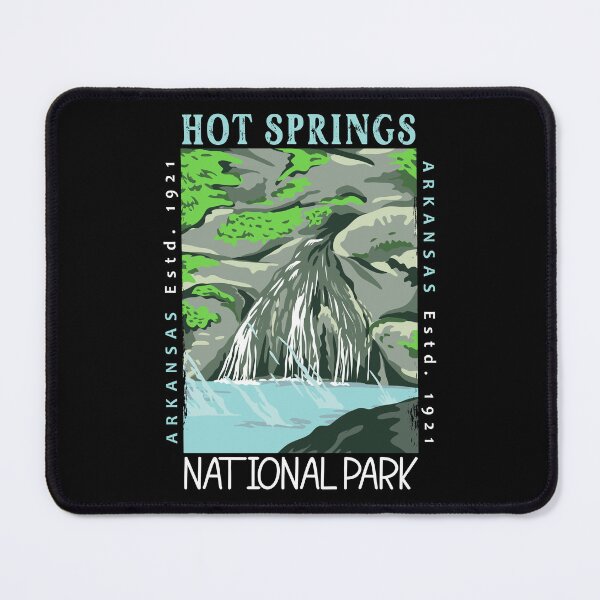 Item preview, Hot Springs National Park Arkansas Distressed designed and sold by KrisSidDesigns.