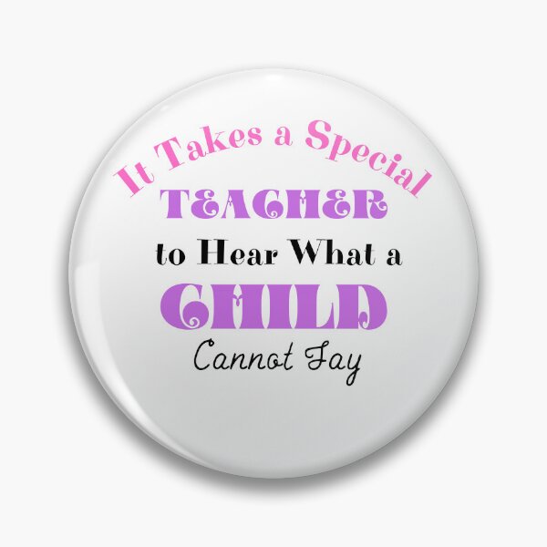 Item preview,  It Takes a Special Teacher to Hear What a Child Cannot Say designed and sold by yassminishop.