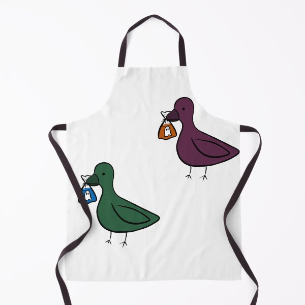 Item preview, Ducks holding ghost in bag #1 designed and sold by SugarSaltSpice.