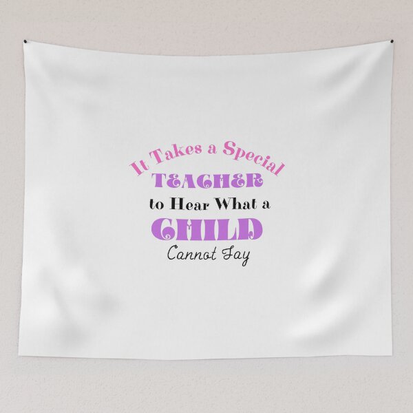 Item preview,  It Takes a Special Teacher to Hear What a Child Cannot Say designed and sold by yassminishop.