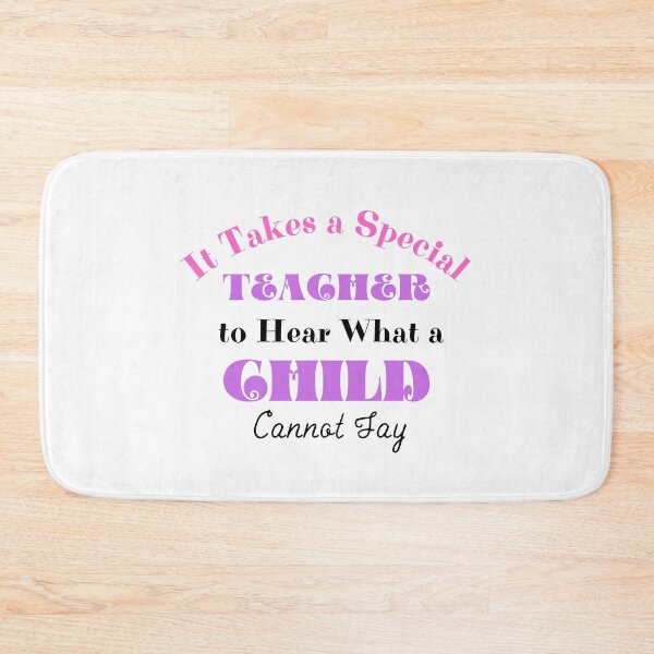 Item preview,  It Takes a Special Teacher to Hear What a Child Cannot Say designed and sold by yassminishop.