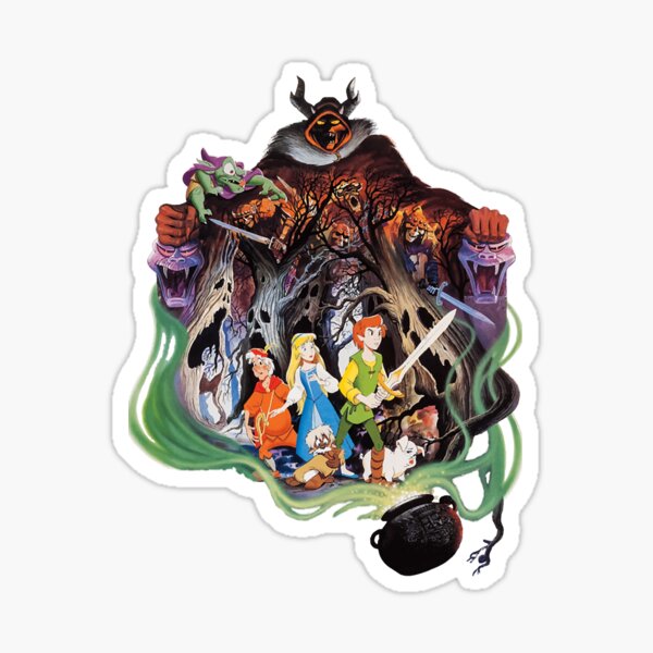 Item preview, Black Cauldron Movie Poster Classic . designed and sold by Edward Brooks.