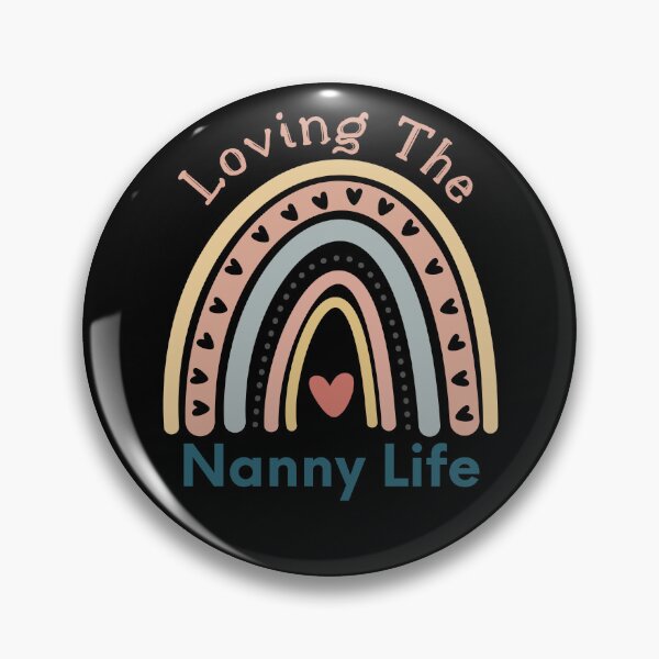 Item preview, Loving The Nanny Life Gift, Rainbow Gift For Nanny designed and sold by WanderTravels.