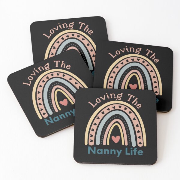 Item preview, Loving The Nanny Life Gift, Rainbow Gift For Nanny designed and sold by WanderTravels.