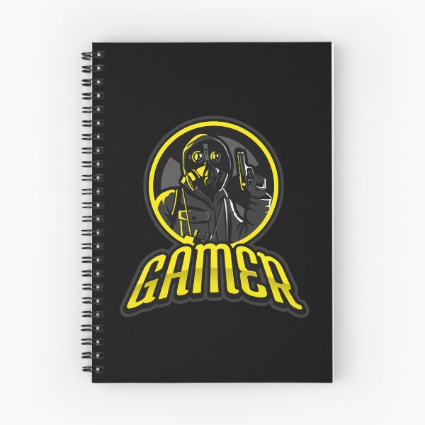 Item preview, Gamer with Gunman wearing Respirator Mask designed and sold by PRIVARSHU.