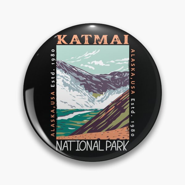 Item preview, Katmai National Park Alaska Distressed designed and sold by KrisSidDesigns.