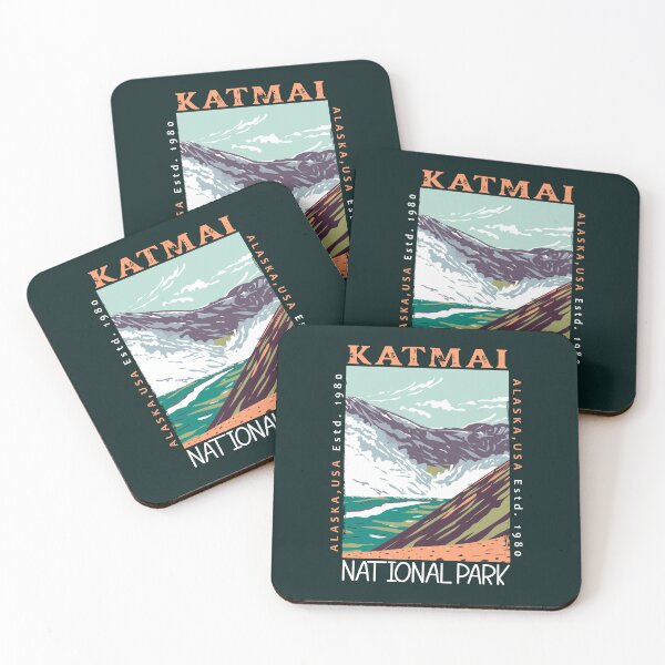 Item preview, Katmai National Park Alaska Distressed designed and sold by KrisSidDesigns.