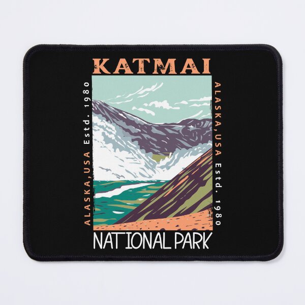 Item preview, Katmai National Park Alaska Distressed designed and sold by KrisSidDesigns.