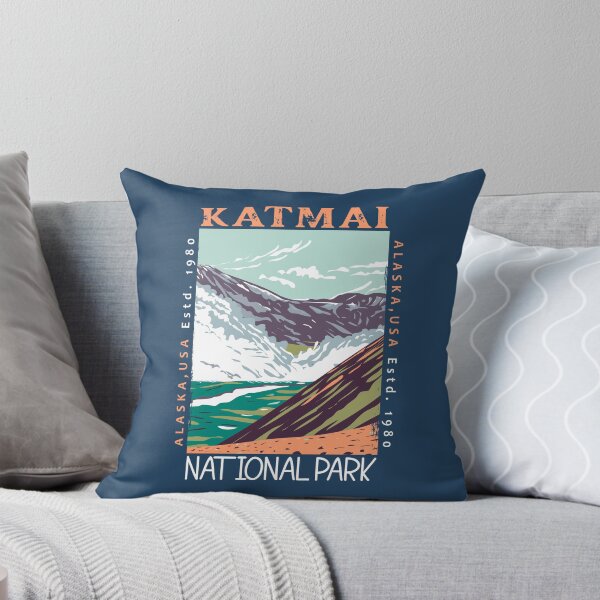 Item preview, Katmai National Park Alaska Distressed designed and sold by KrisSidDesigns.