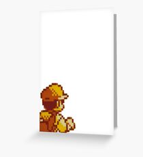 Red from Pokemon (Ash) Greeting Card