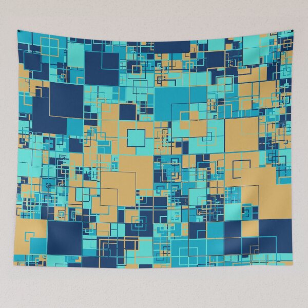 Item preview, No.9  Chiptrix Abstract Modern Square Shape Design designed and sold by MiniFlakey.