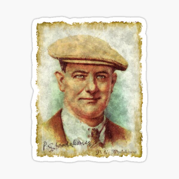 P.G. Wodehouse Sticker