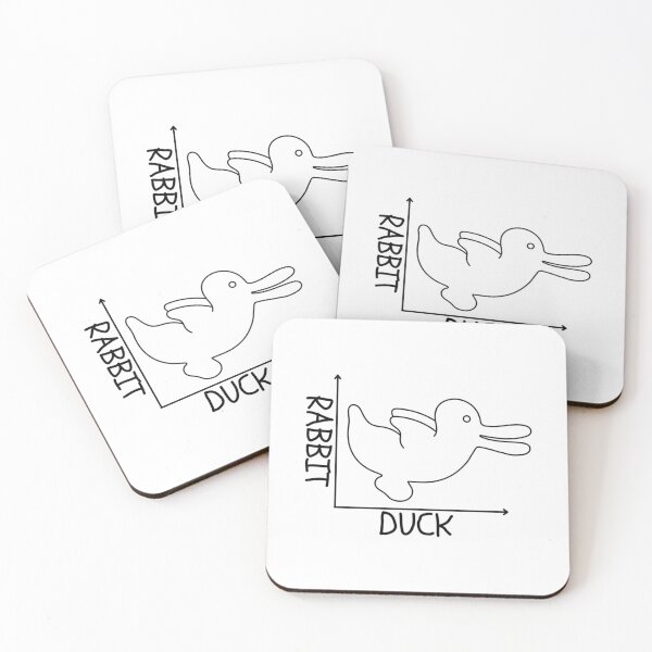 Item preview, Wittgenstein Rabbit Duck Illusion designed and sold by LanAnhad.