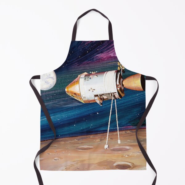 Item preview, Apollo 15 in orbit around the Moon - Concept art designed and sold by arthook.