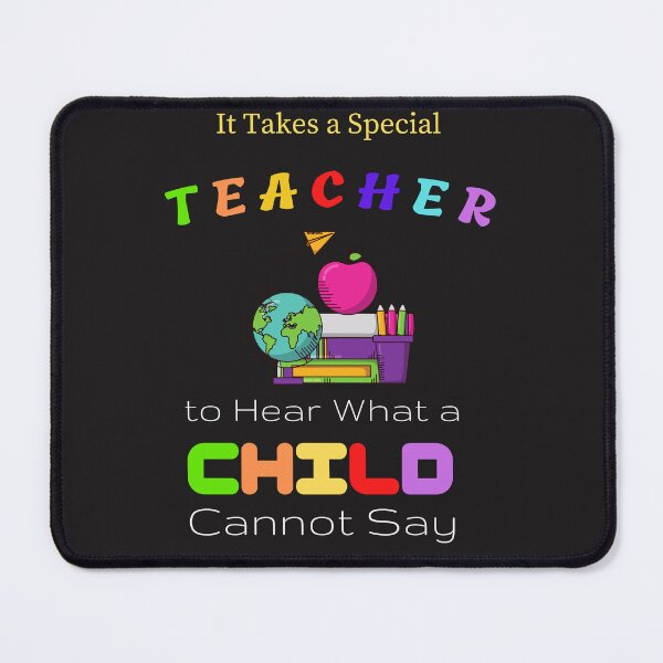 Item preview,   It Takes a Special Teacher to Hear What a Child Cannot Say designed and sold by yassminishop.